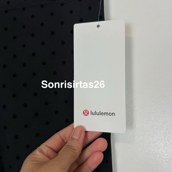 NWT Lululemon Align HR Pant 25” Legging Size 4 Flock Polka Dot - Picture 3 of 11